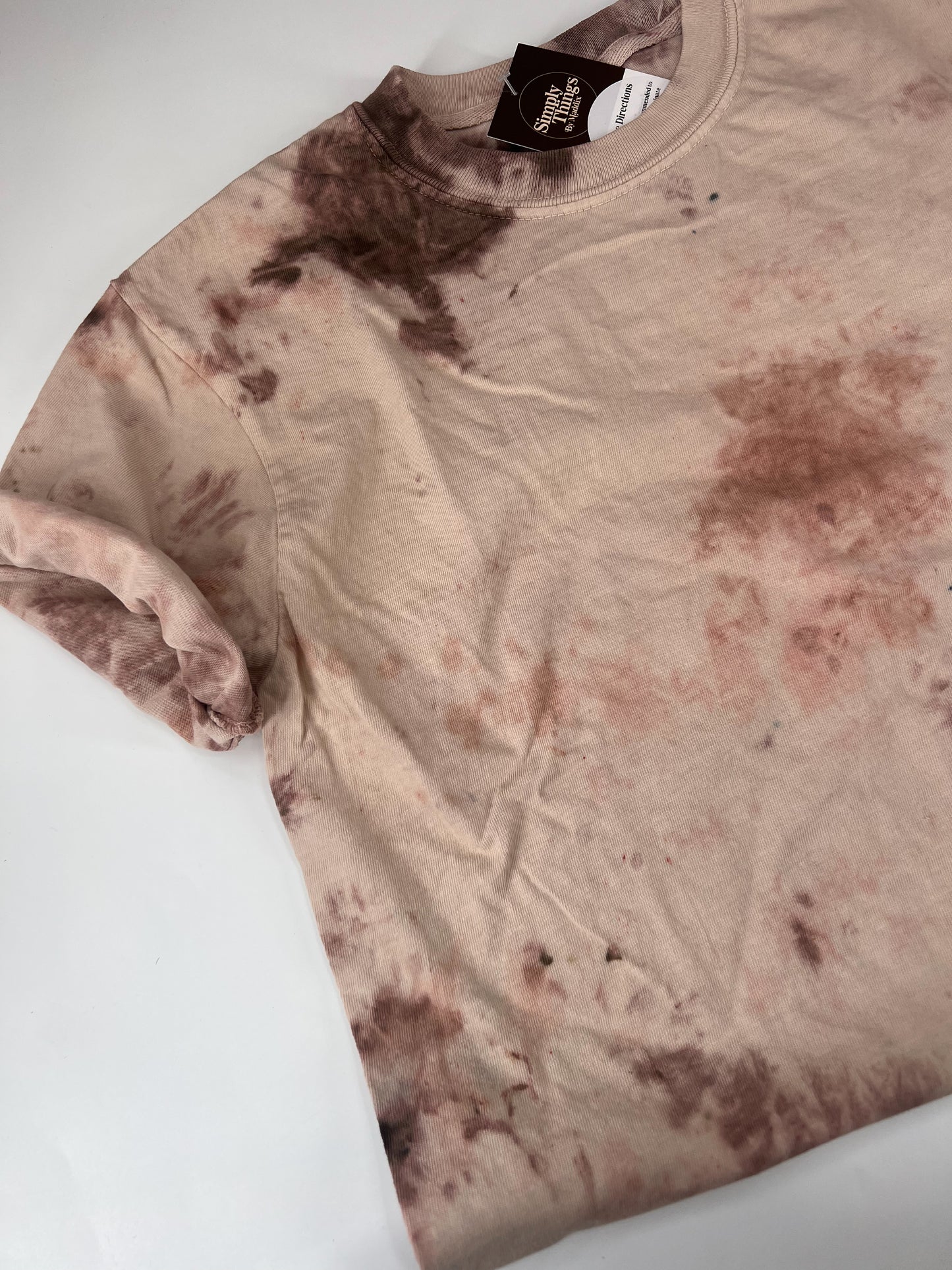 Brown Hand-Dyed Tee