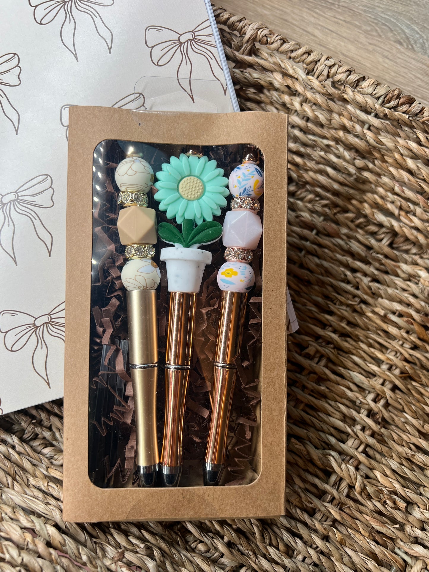 Teal Daisy Pen Pack