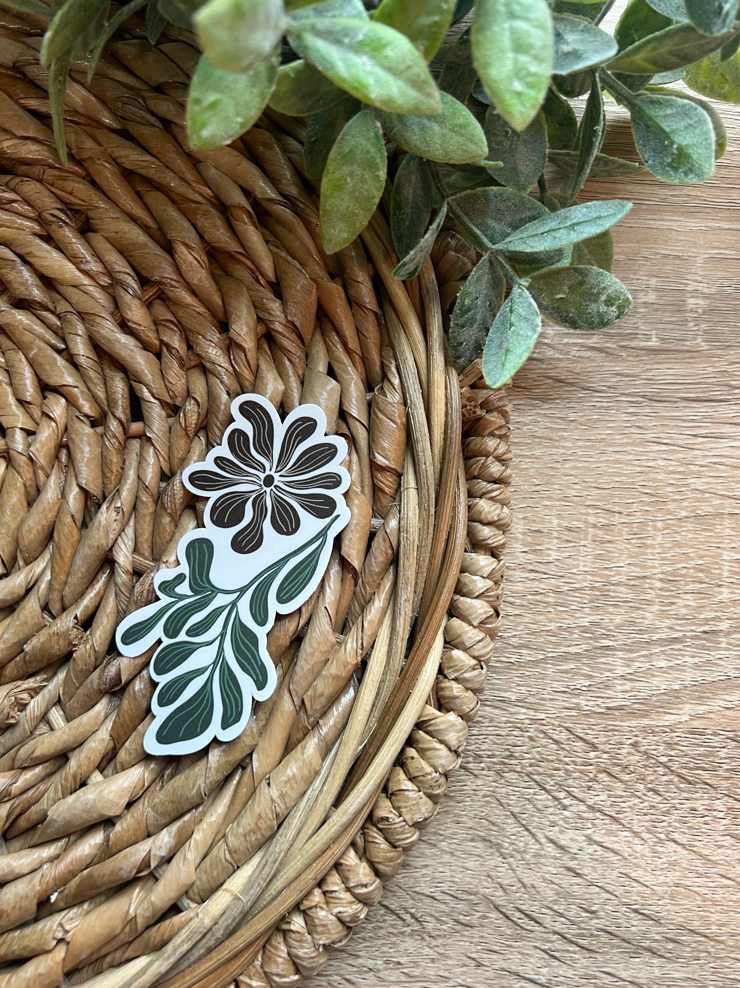 Summer Floral Sticker