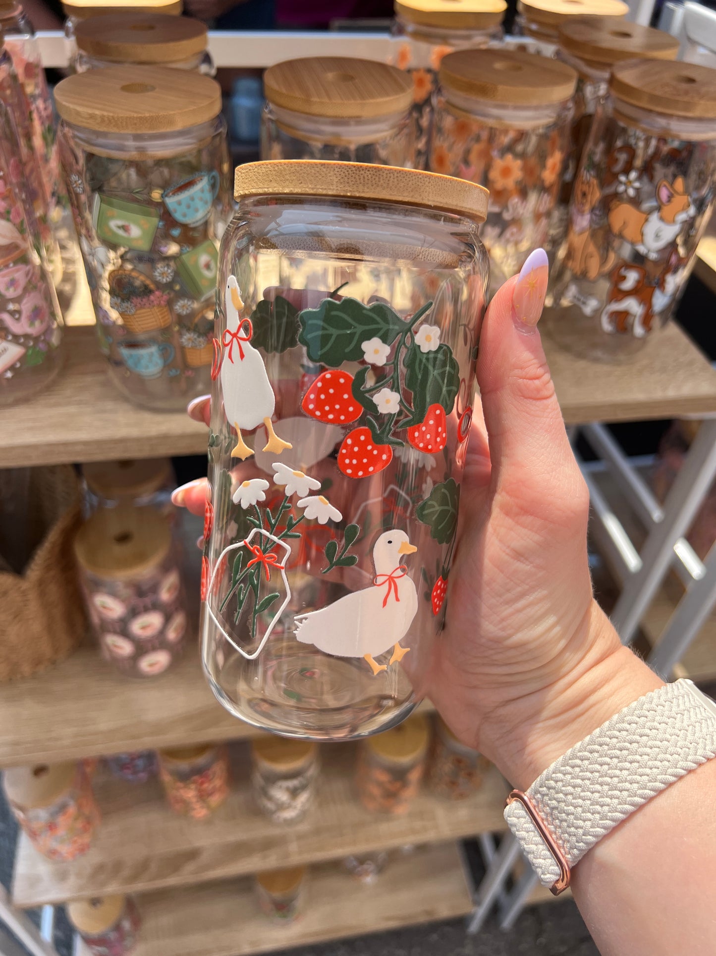 Goose Glass Cup