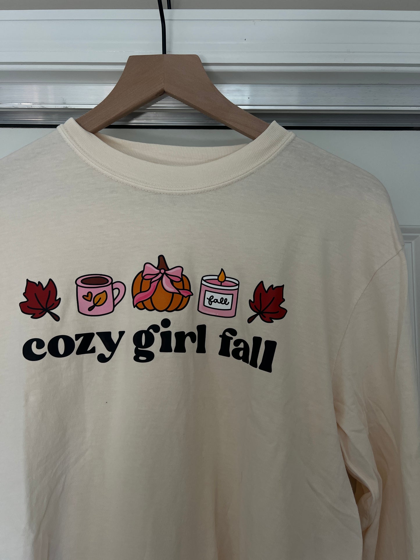 Cozy Girl Fall Long Sleeve