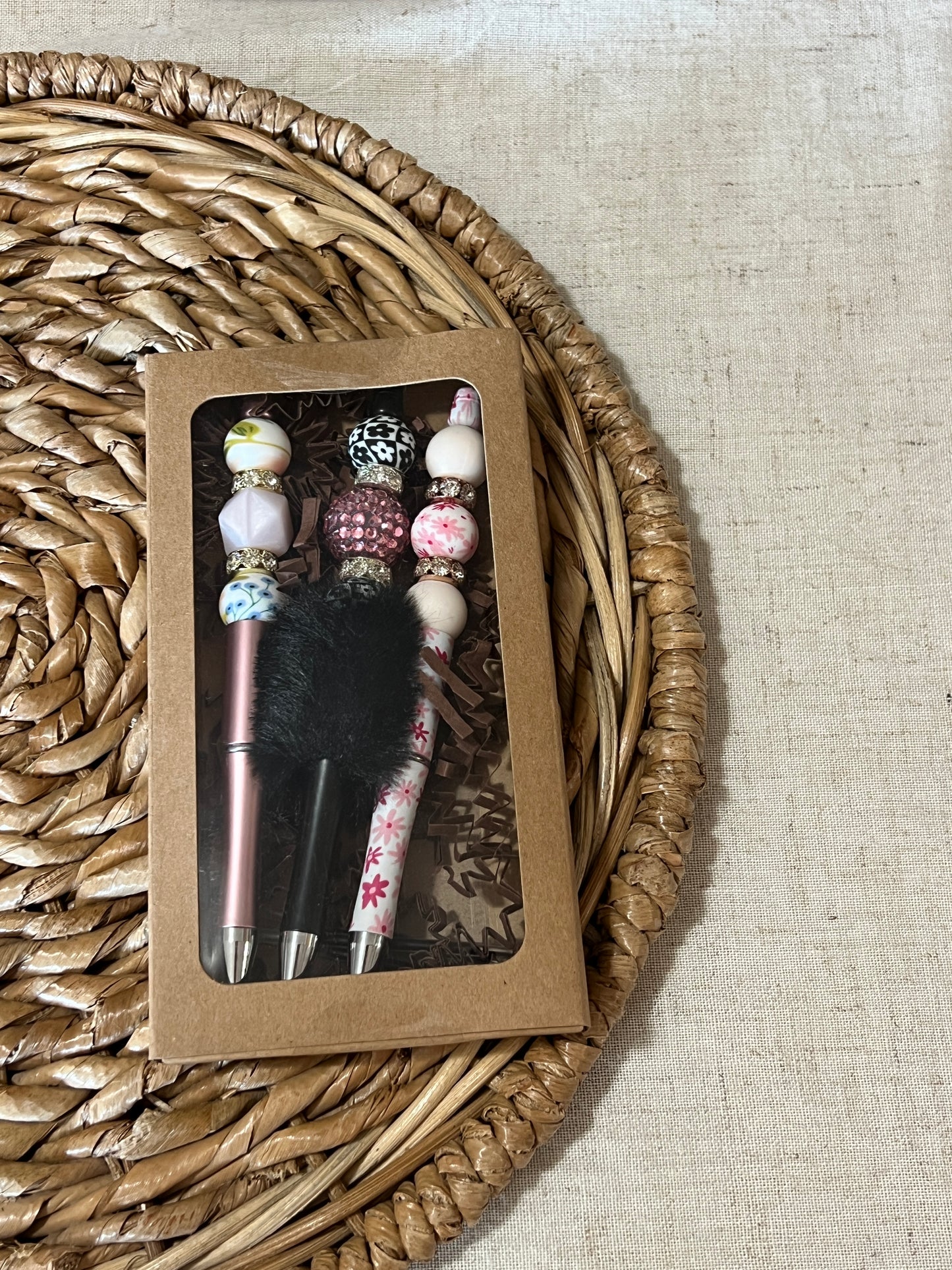 Blush Bloom Bead Pen Pack