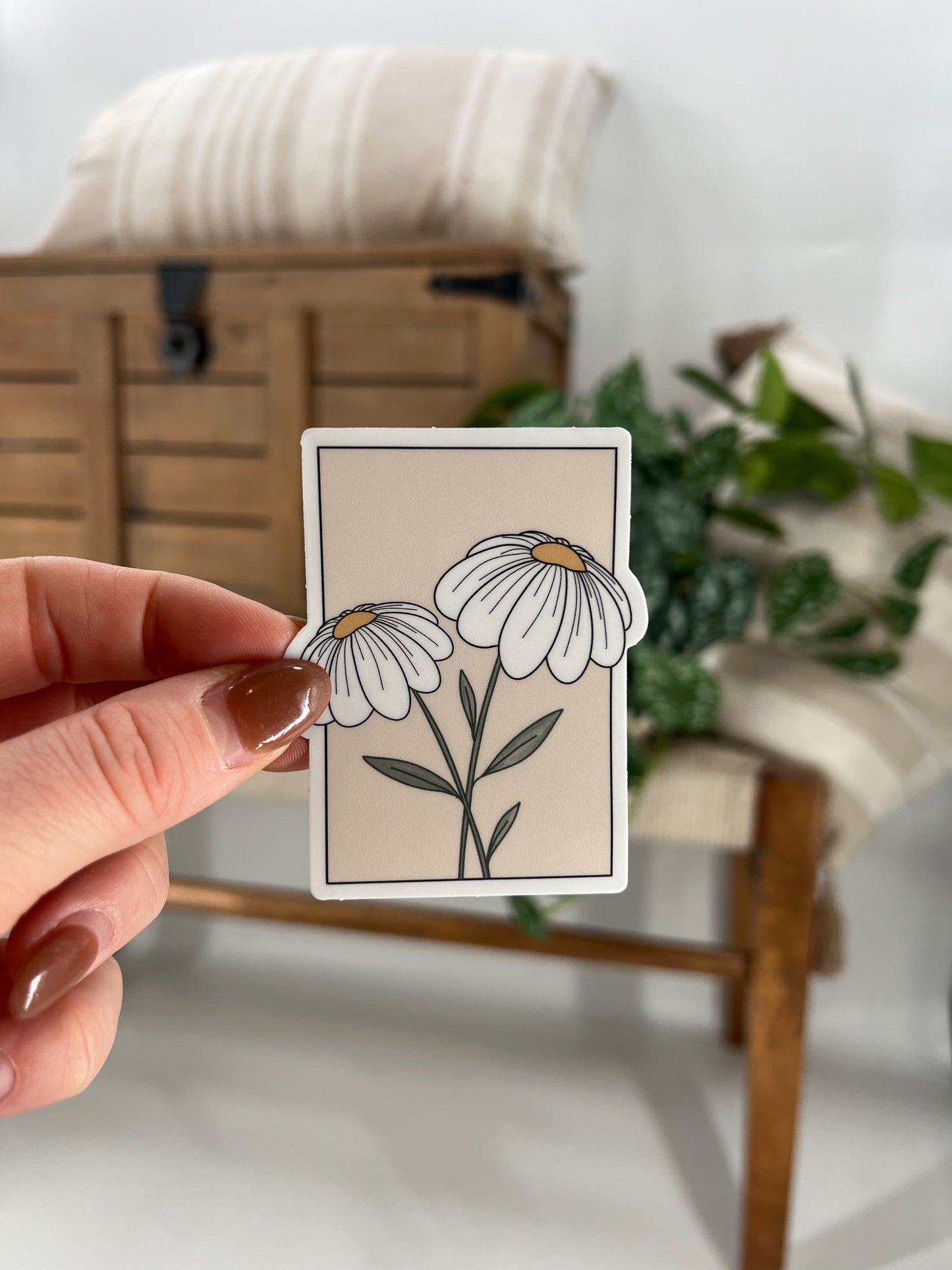 Patch Pattern: Daisy Sticker