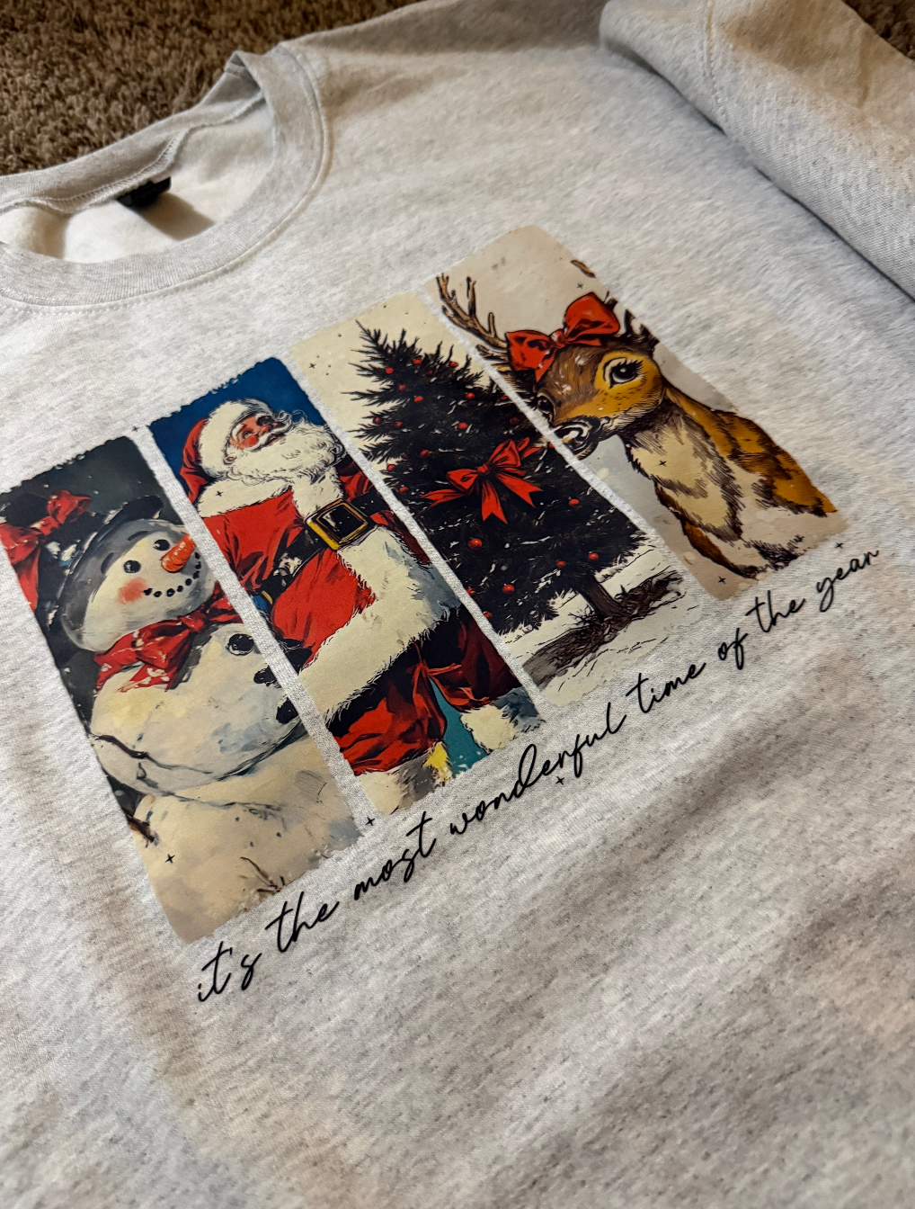 Vintage Christmas Crewneck