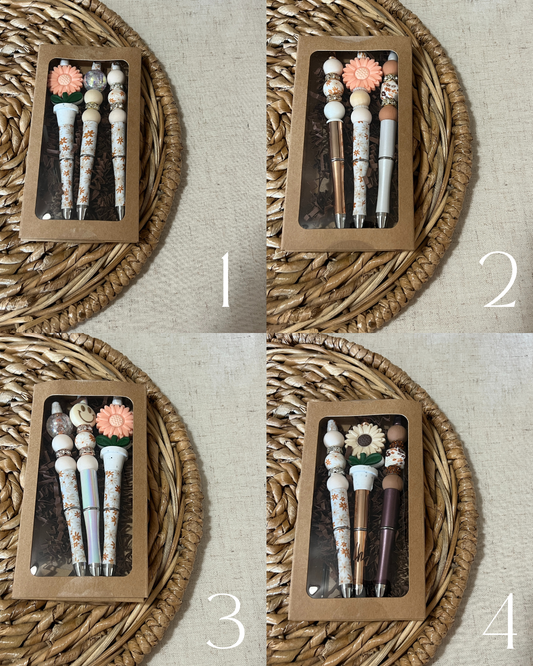 Peach Daisy Pen Pack