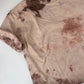 Brown Hand-Dyed Tee