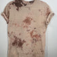 Brown Hand-Dyed Tee