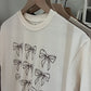Neutral Bow Tee