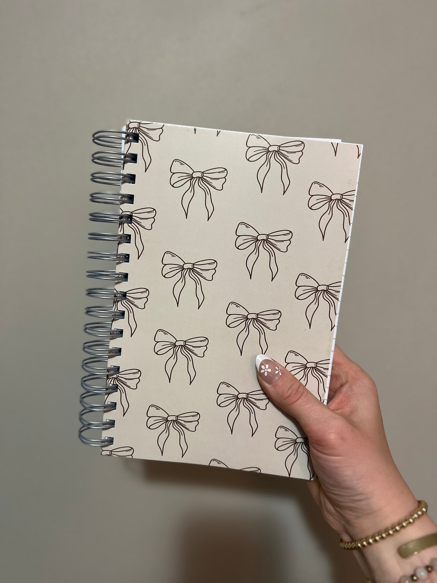 GG Neutral Bow Notebook Journal
