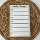STBM: Weekly Planner Neutral Notepad