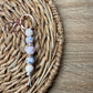 Blooms and Blue Keychain
