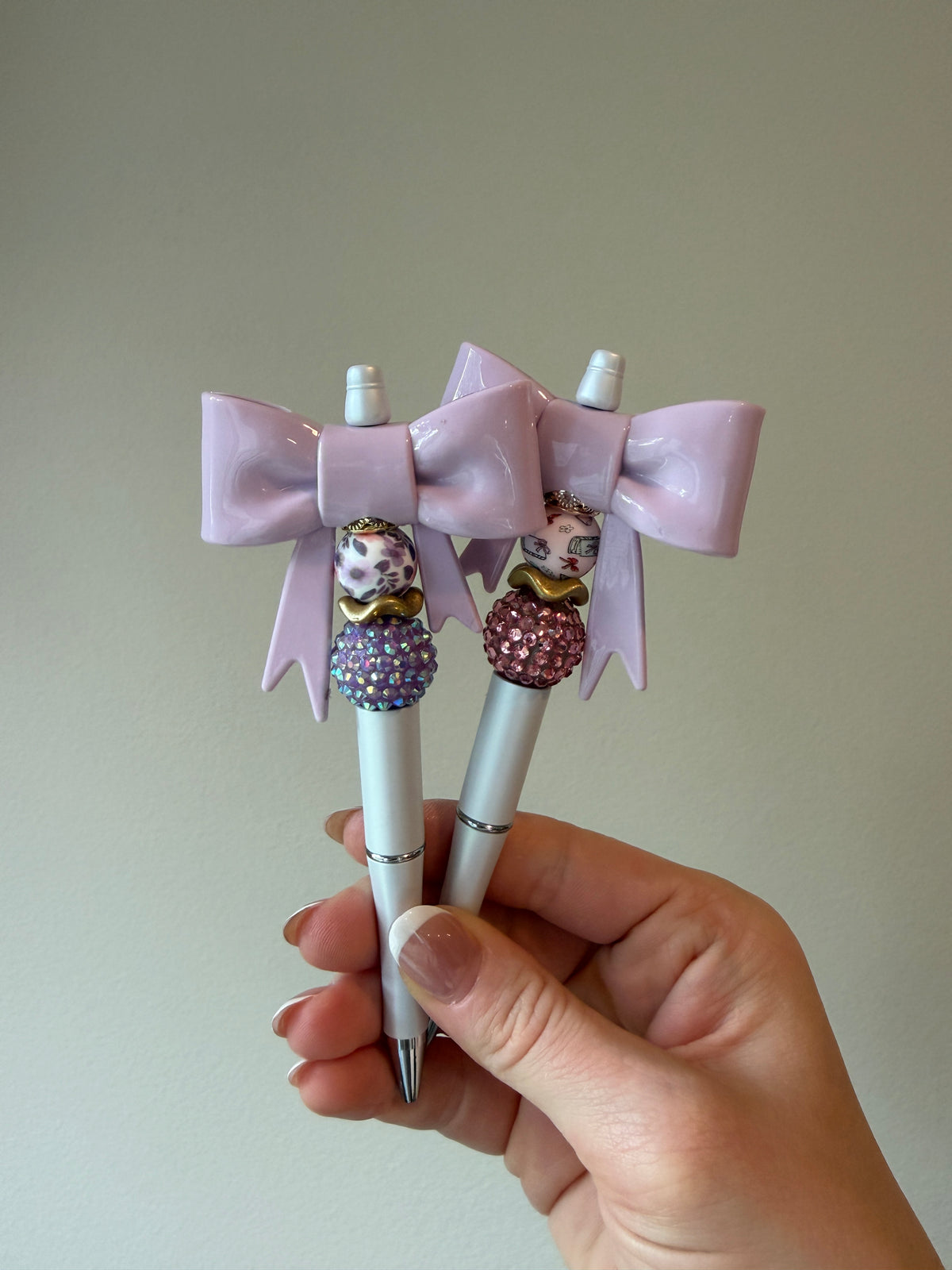 Lilac Bow Pen (Sold Separately)
