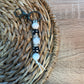Midnight Daisy Keychain