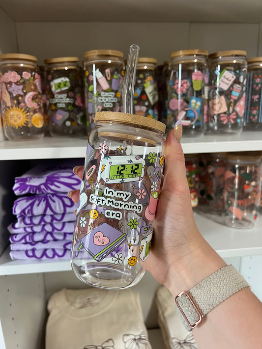 Soft Morning Era Glass Cup