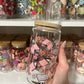 Books Books and More Books Glass Cup
