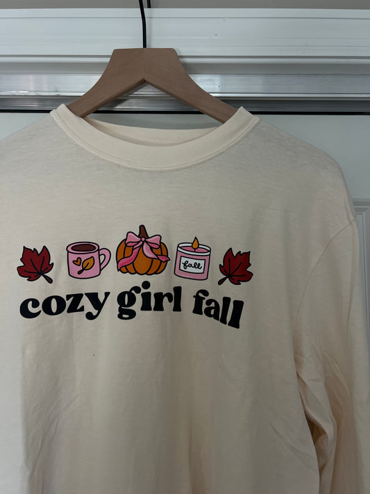 Cozy Girl Fall Long Sleeve