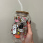 Ghosts & Cats Glass Cup