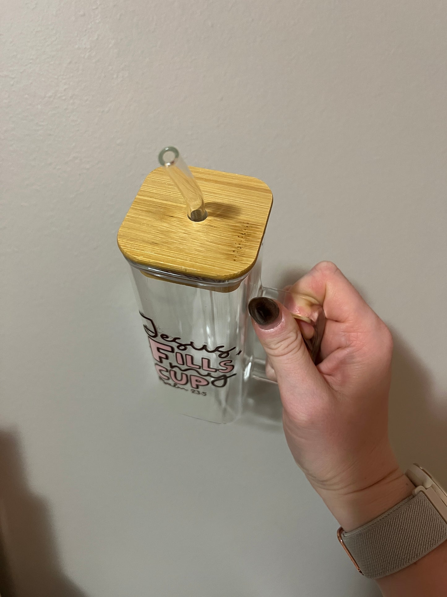 Square Glass Tumblers (Multiple Designs Available)