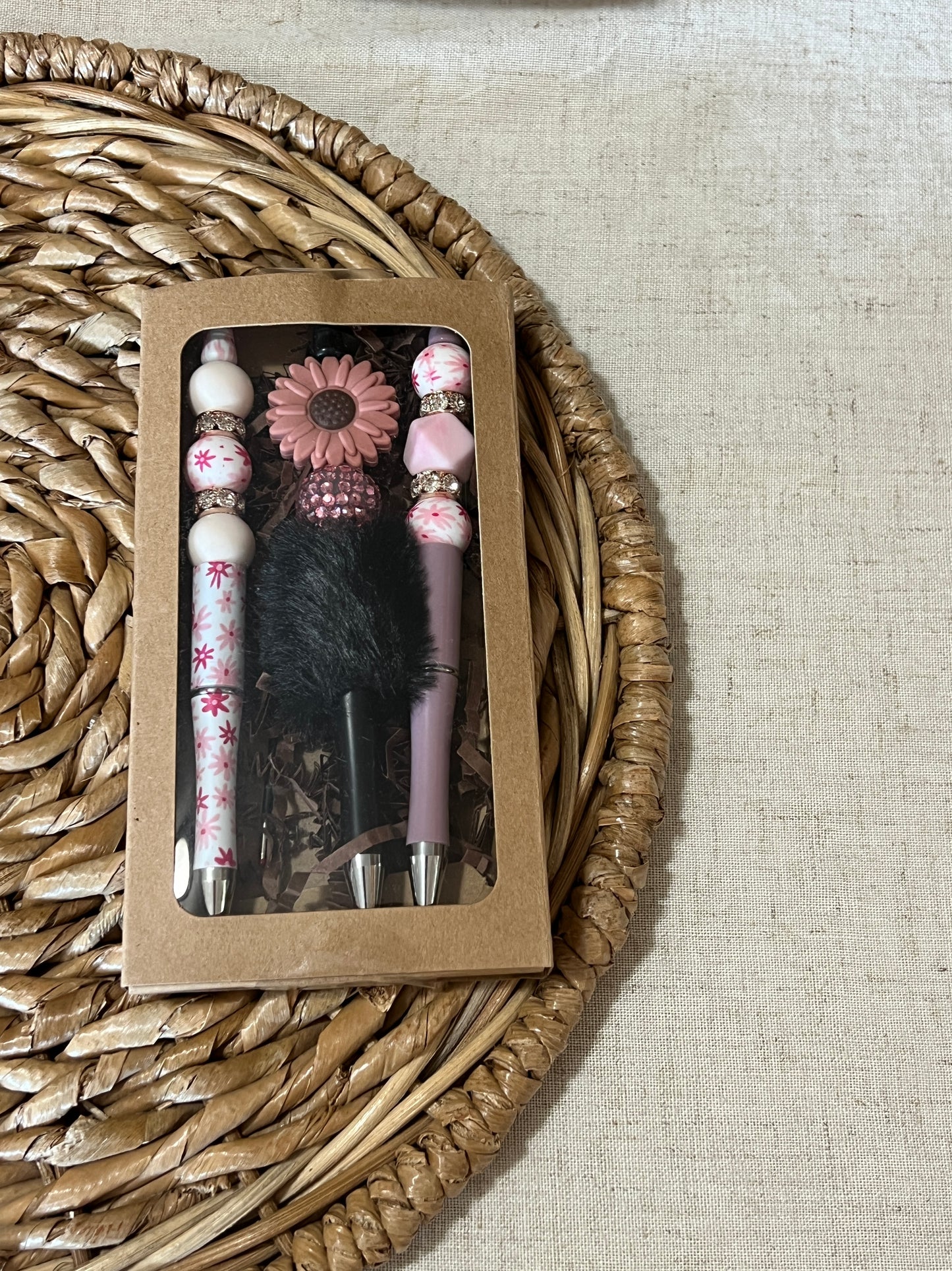 Blush Bloom Bead Pen Pack