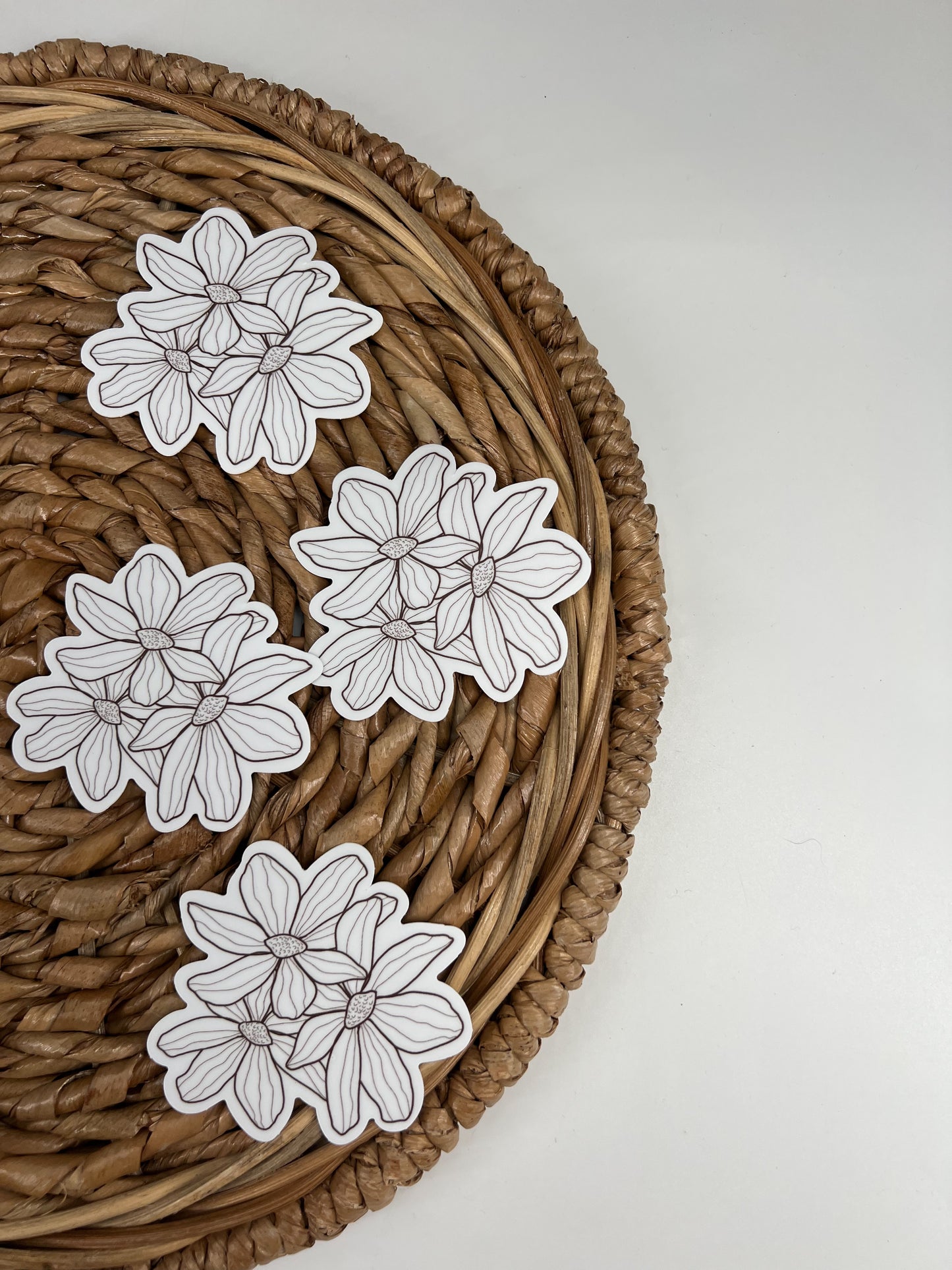 Cosmos Flower Sticker