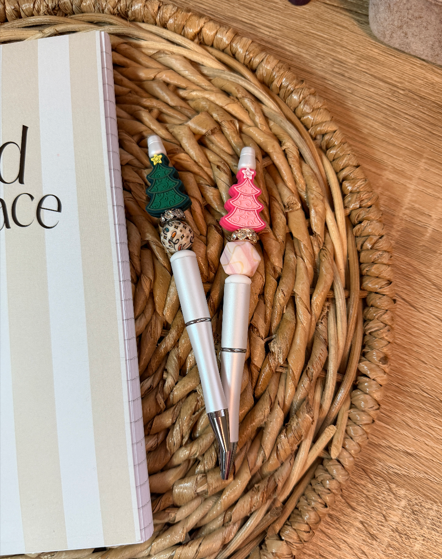 Oh Christmas Tree Silicone Bead Pen